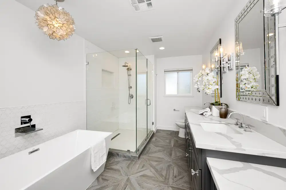 Professional Bathroom Renovation with Comfort and Style by A1 Flooring And Granite in Lewisville TX